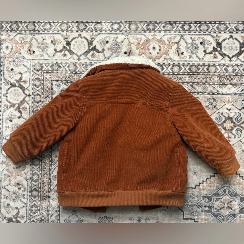Genuine Kids‎ Oshkosh Fleece Lined Corduroy Kids Jacket